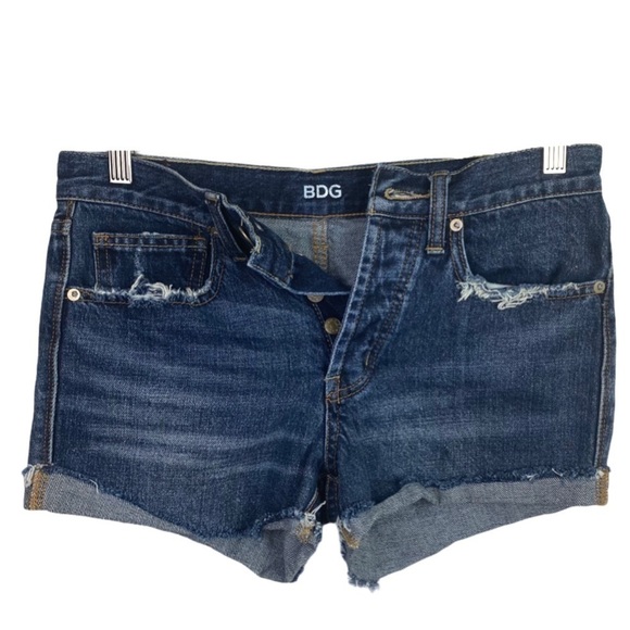 𝅺bdg URBAN OUTFITTERS TOMGIRL JEAN SHORT - Picture 1 of 7